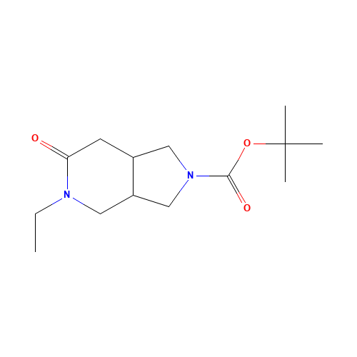 tert-butyl 5-ethyl-6-oxo-1,3,3a,4,7,7a-hexahydropyrrolo[3,4-c]pyridine-2-carboxylate (CAS: 1360364-17-5) - Related Chemical Product