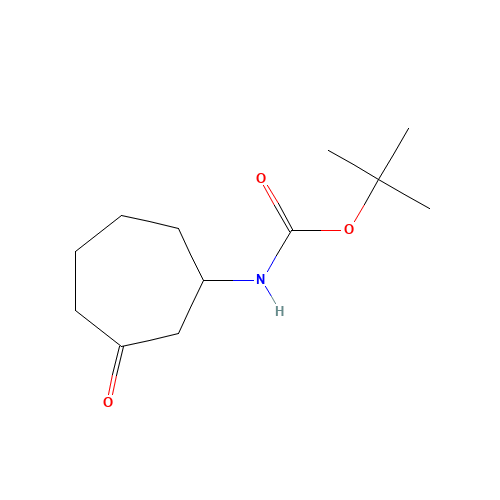 tert-butyl N-(3-oxocycloheptyl)carbamate (CAS: 1209481-80-0) - Related Chemical Product