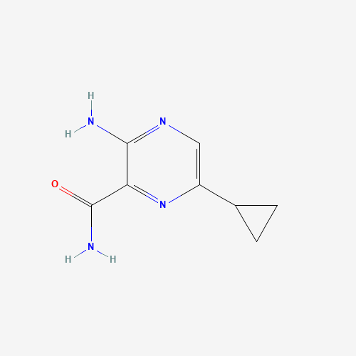 3-amino-6-cyclopropylpyrazine-2-carboxamide (CAS: 2018-30-6) - Related Chemical Product