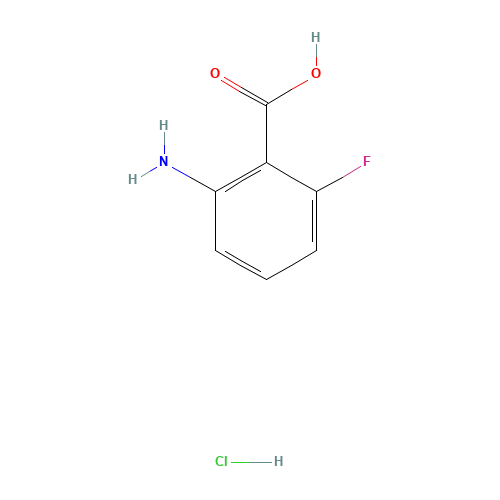 2-amino-6-fluorobenzoic acid;hydrochloride (CAS: 78755-93-8) - Related Chemical Product