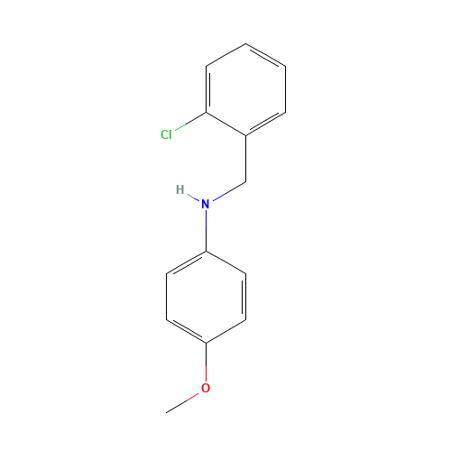 N-[(2-chlorophenyl)methyl]-4-methoxyaniline (CAS: 61298-18-8) - Related Chemical Product