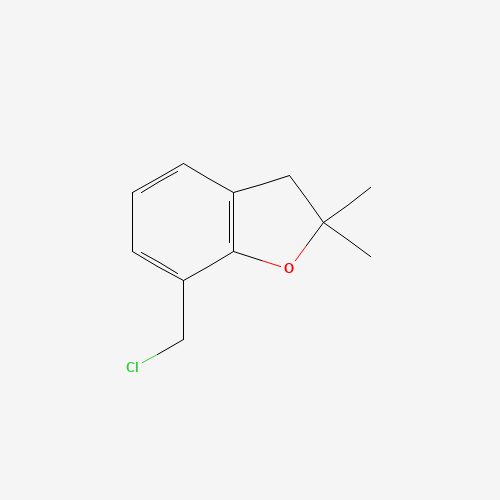 7-(chloromethyl)-2,2-dimethyl-3H-1-benzofuran (CAS: 115070-62-7) - Related Chemical Product