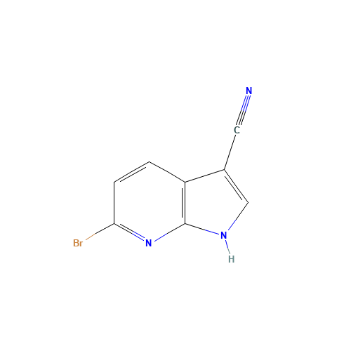 6-bromo-1H-pyrrolo[2,3-b]pyridine-3-carbonitrile (CAS: 1260387-10-7) - Related Chemical Product