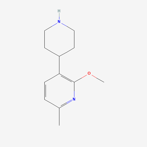2-methoxy-6-methyl-3-piperidin-4-ylpyridine (CAS: 1448682-34-5) - Related Chemical Product