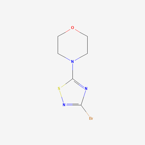 4-(3-bromo-1,2,4-thiadiazol-5-yl)morpholine (CAS: 1353895-65-4) - Related Chemical Product