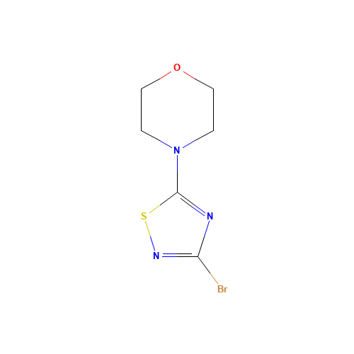 4-(3-bromo-1,2,4-thiadiazol-5-yl)morpholine (CAS: 1353895-65-4) - Related Chemical Product