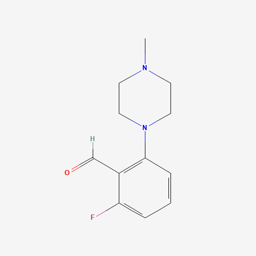 2-fluoro-6-(4-methylpiperazin-1-yl)benzaldehyde (CAS: 186595-57-3) - Related Chemical Product