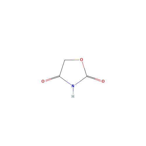 1,3-oxazolidine-2,4-dione (CAS: 2346-26-1) - Chemical Structure and Molecular Formula 
