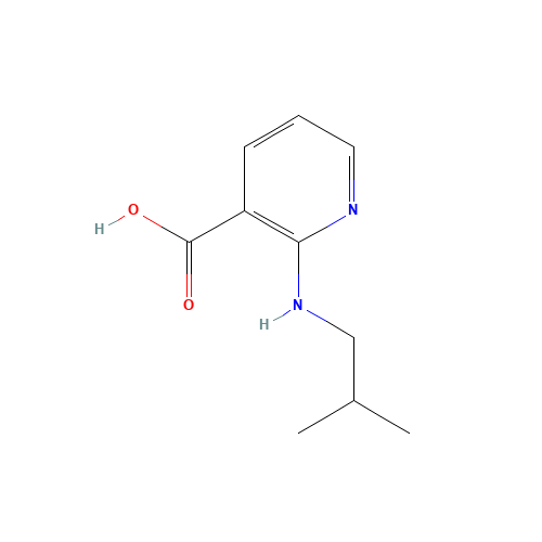 2-(2-methylpropylamino)pyridine-3-carboxylic acid (CAS: 1019461-50-7) - Related Chemical Product