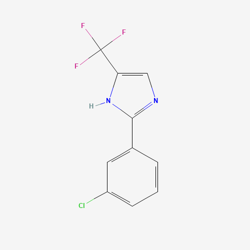 2-(3-chlorophenyl)-5-(trifluoromethyl)-1H-imidazole (CAS: 33469-14-6) - Related Chemical Product