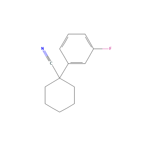 1-(3-fluorophenyl)cyclohexane-1-carbonitrile (CAS: 214262-91-6) - Related Chemical Product