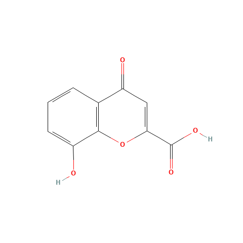 8-hydroxy-4-oxochromene-2-carboxylic acid (CAS: 129472-71-5) - Related Chemical Product