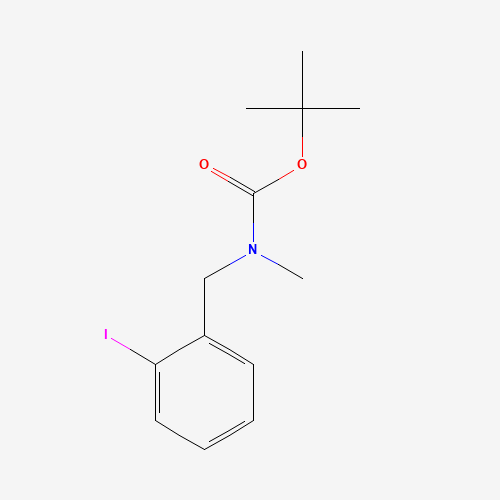 tert-butyl N-[(2-iodophenyl)methyl]-N-methylcarbamate (CAS: 341970-35-2) - Related Chemical Product