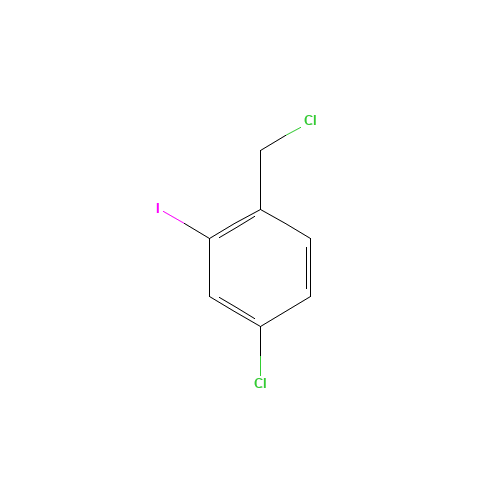 4-chloro-1-(chloromethyl)-2-iodobenzene (CAS: 882689-32-9) - Related Chemical Product