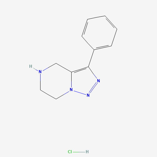 3-phenyl-4,5,6,7-tetrahydrotriazolo[1,5-a]pyrazine;hydrochloride (CAS: 1245782-72-2) - Related Chemical Product