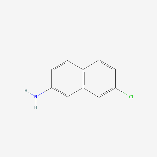 7-chloronaphthalen-2-amine (CAS: 90799-47-6) - Chemical Structure and Molecular Formula 