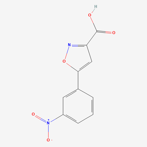 5-(3-nitrophenyl)-1,2-oxazole-3-carboxylic acid (CAS: 199601-80-4) - Related Chemical Product