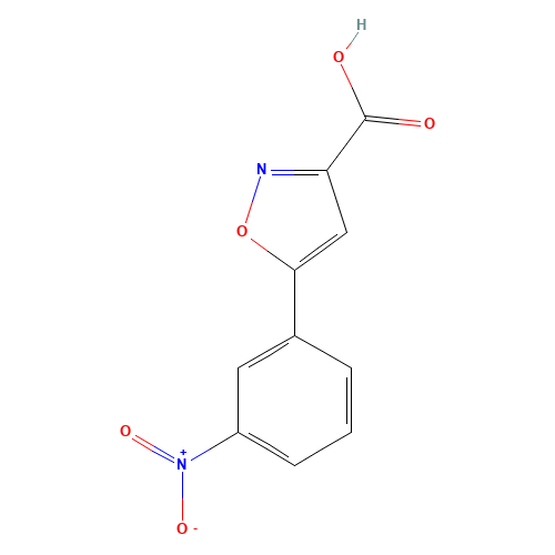 5-(3-nitrophenyl)-1,2-oxazole-3-carboxylic acid (CAS: 199601-80-4) - Related Chemical Product