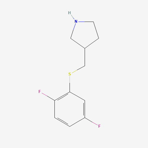3-[(2,5-difluorophenyl)sulfanylmethyl]pyrrolidine (CAS: 1250380-06-3) - Related Chemical Product