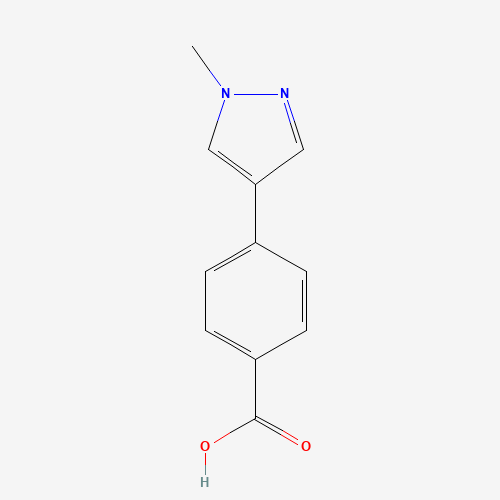 4-(1-methylpyrazol-4-yl)benzoic acid (CAS: 199678-06-3) - Related Chemical Product