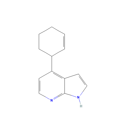 4-cyclohex-2-en-1-yl-1H-pyrrolo[2,3-b]pyridine (CAS: 1046793-81-0) - Related Chemical Product