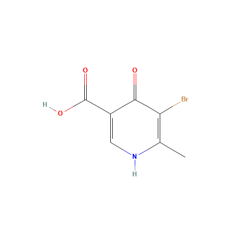 5-bromo-6-methyl-4-oxo-1H-pyridine-3-carboxylic acid (CAS: 86788-98-9) - Related Chemical Product