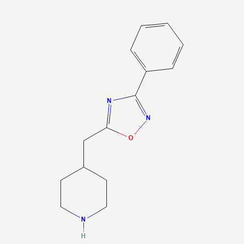 3-phenyl-5-(piperidin-4-ylmethyl)-1,2,4-oxadiazole (CAS: 1239730-22-3) - Related Chemical Product