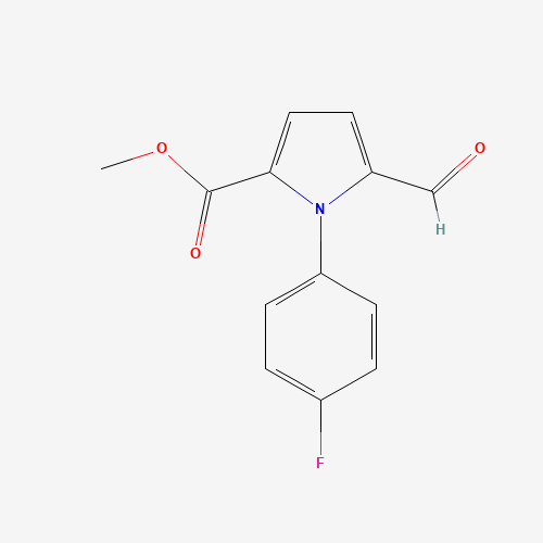 methyl 1-(4-fluorophenyl)-5-formylpyrrole-2-carboxylate (CAS: 259089-69-5) - Related Chemical Product