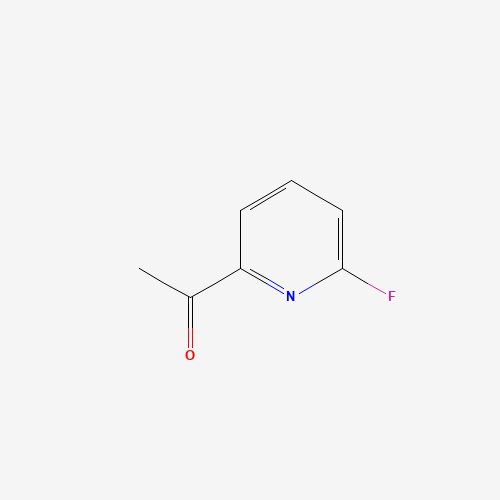 1-(6-fluoropyridin-2-yl)ethanone (CAS: 501009-05-8) - Chemical Structure and Molecular Formula 