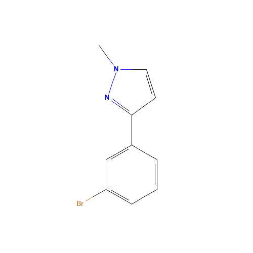 3-(3-bromophenyl)-1-methylpyrazole (CAS: 425379-68-6) - Related Chemical Product
