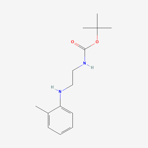 tert-butyl N-[2-(2-methylanilino)ethyl]carbamate (CAS: 1146411-35-9) - Related Chemical Product