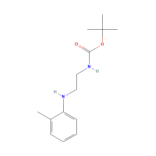 tert-butyl N-[2-(2-methylanilino)ethyl]carbamate (CAS: 1146411-35-9) - Related Chemical Product