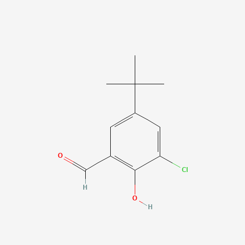 5-tert-butyl-3-chloro-2-hydroxybenzaldehyde (CAS: 71730-43-3) - Related Chemical Product