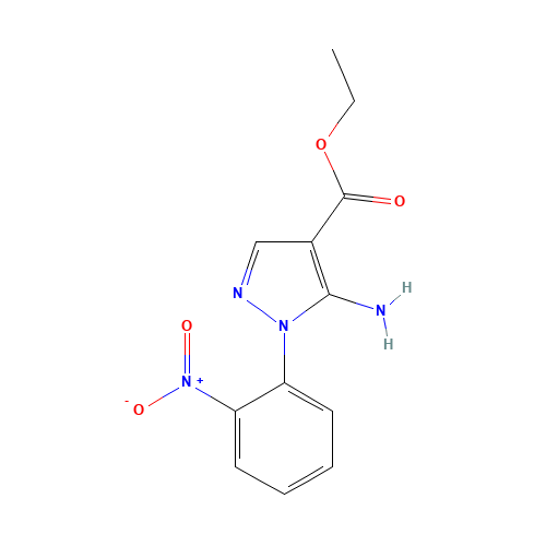 ethyl 5-amino-1-(2-nitrophenyl)pyrazole-4-carboxylate (CAS: 16459-33-9) - Related Chemical Product