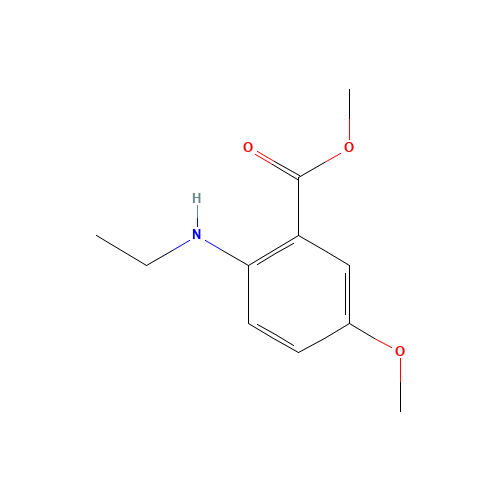 methyl 2-(ethylamino)-5-methoxybenzoate (CAS: 219527-52-3) - Related Chemical Product