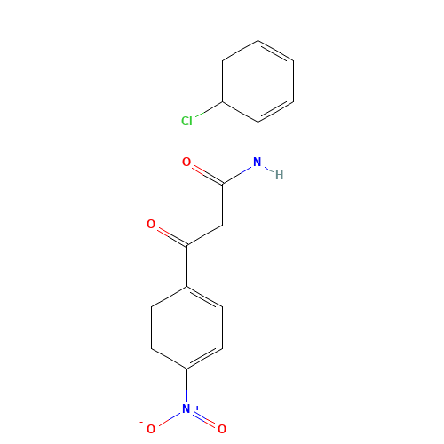 N-(2-chlorophenyl)-3-(4-nitrophenyl)-3-oxopropanamide (CAS: 62254-06-2) - Related Chemical Product