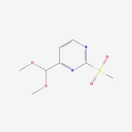 4-(dimethoxymethyl)-2-methylsulfonylpyrimidine (CAS: 874279-26-2) - Related Chemical Product
