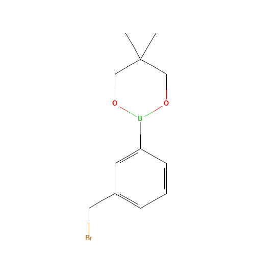 2-[3-(bromomethyl)phenyl]-5,5-dimethyl-1,3,2-dioxaborinane (CAS: 223799-25-5) - Related Chemical Product