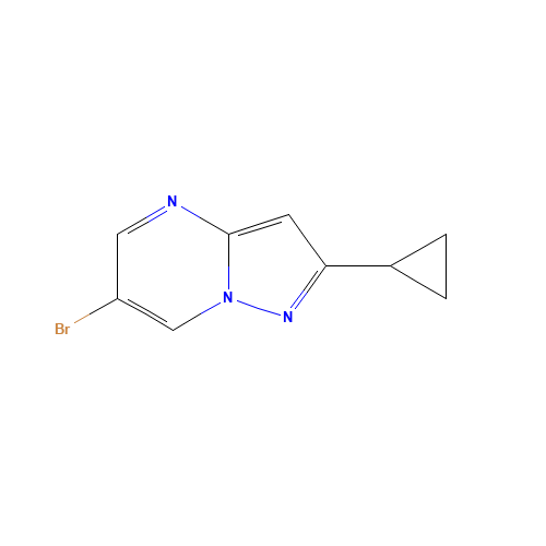 6-bromo-2-cyclopropylpyrazolo[1,5-a]pyrimidine (CAS: 916256-68-3) - Related Chemical Product