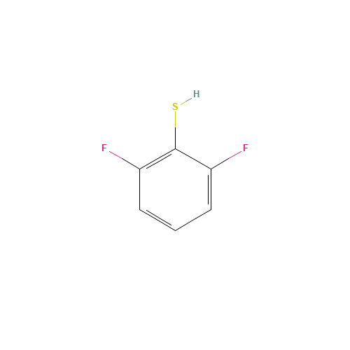 2,6-difluorobenzenethiol (CAS: 172366-44-8) - Chemical Structure and Molecular Formula 