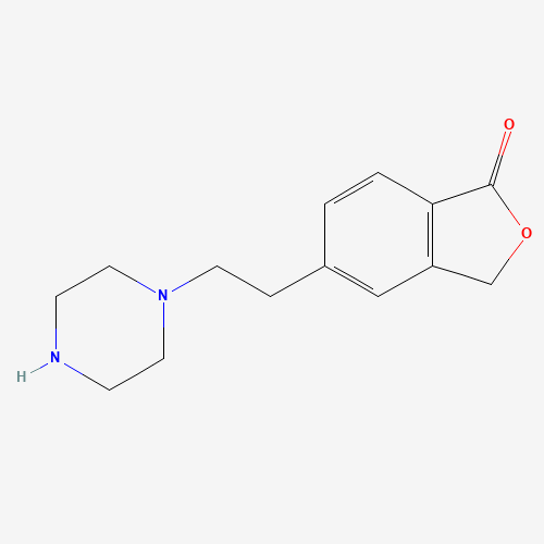 5-(2-piperazin-1-ylethyl)-3H-2-benzofuran-1-one (CAS: 1255238-81-3) - Related Chemical Product