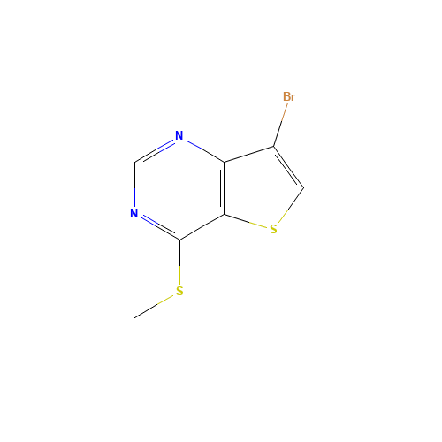 7-bromo-4-methylsulfanylthieno[3,2-d]pyrimidine (CAS: 1246223-38-0) - Related Chemical Product