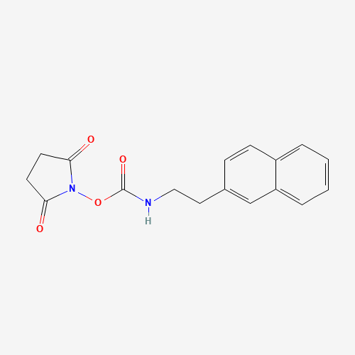 (2,5-dioxopyrrolidin-1-yl) N-(2-naphthalen-2-ylethyl)carbamate (CAS: 1460028-28-7) - Related Chemical Product