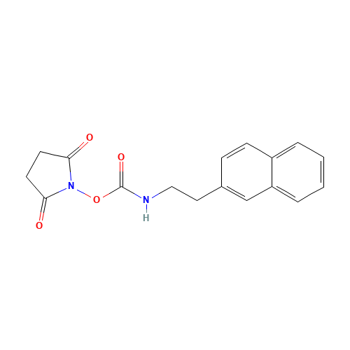 (2,5-dioxopyrrolidin-1-yl) N-(2-naphthalen-2-ylethyl)carbamate (CAS: 1460028-28-7) - Related Chemical Product