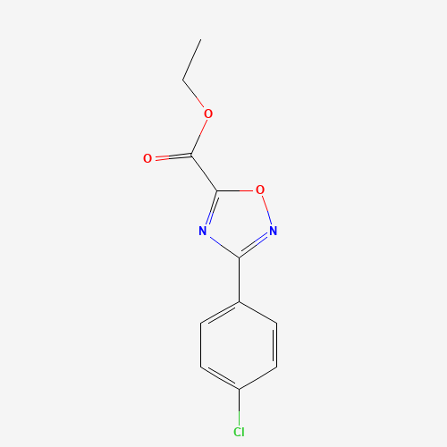 ethyl 3-(4-chlorophenyl)-1,2,4-oxadiazole-5-carboxylate (CAS: 163719-69-5) - Related Chemical Product