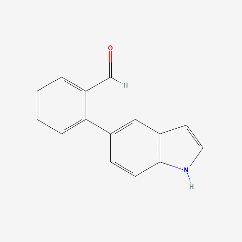 2-(1H-indol-5-yl)benzaldehyde (CAS: 599198-41-1) - Related Chemical Product