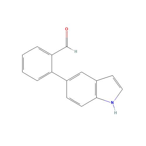 2-(1H-indol-5-yl)benzaldehyde (CAS: 599198-41-1) - Related Chemical Product