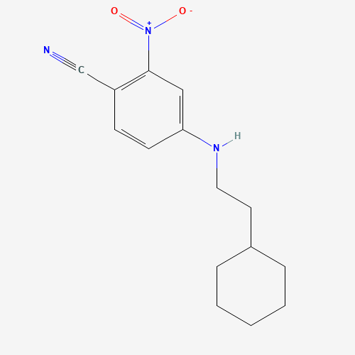 4-(2-cyclohexylethylamino)-2-nitrobenzonitrile (CAS: 821777-09-7) - Related Chemical Product