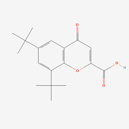 6,8-ditert-butyl-4-oxochromene-2-carboxylic acid (CAS: 37456-21-6) - Related Chemical Product