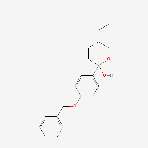 2-(4-phenylmethoxyphenyl)-5-propyloxan-2-ol (CAS: 921193-66-0) - Related Chemical Product